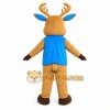 Brown Reindeer Mascot Costume Brown Reindeer Mascot Costume