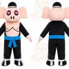 Pig Pirate Mascot Costume