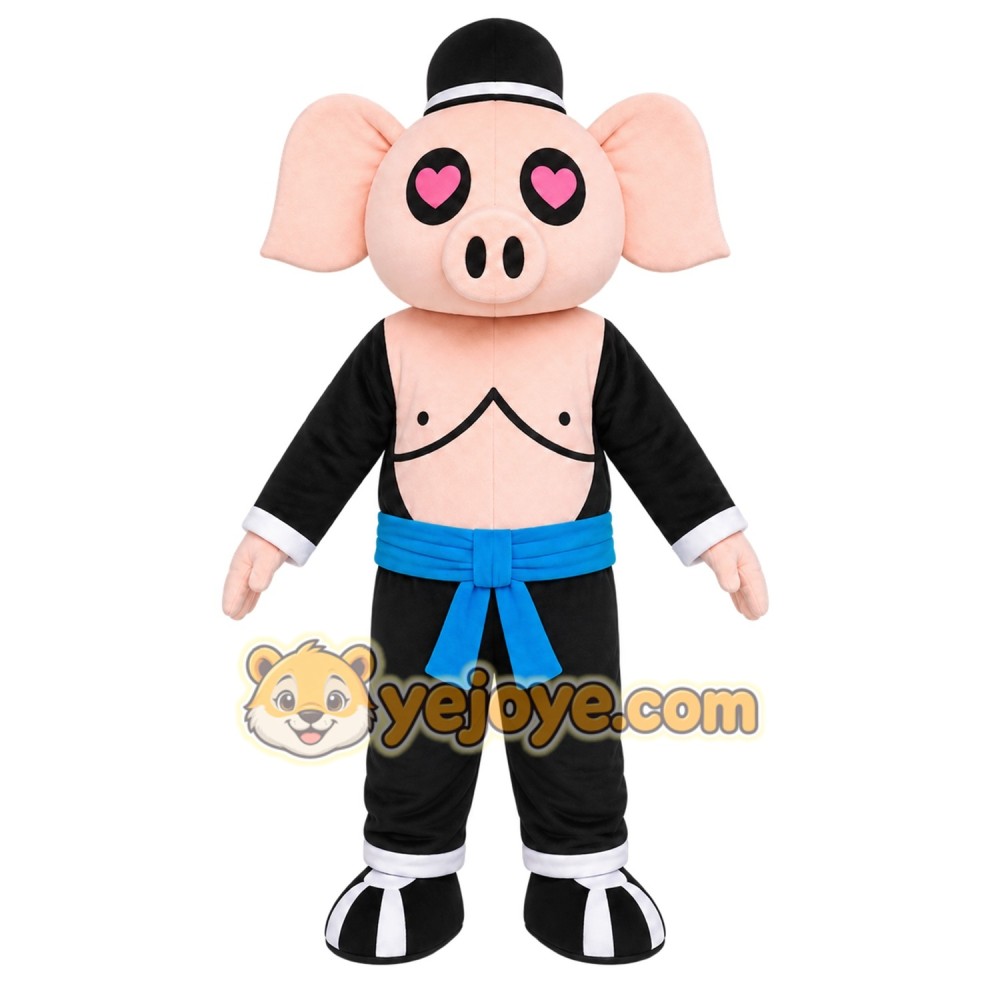 Pig Pirate Mascot Costume Pig Pirate Mascot Costume