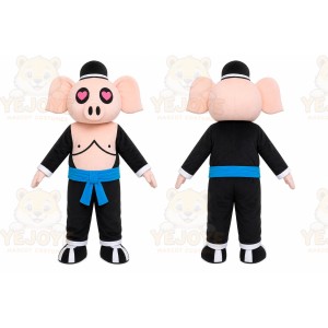 Pig Pirate Mascot Costume