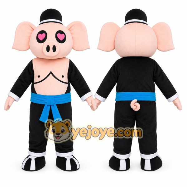 Pig Pirate Mascot Costume