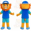 Orange Hair Boy Mascot Costume