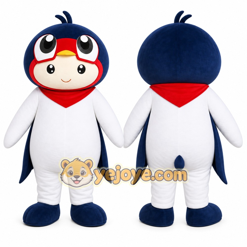 Blue Penguin Mascot Costume Blue Penguin Mascot Costume
