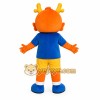 Orange Tiger Boy Mascot Costume Orange Tiger Boy Mascot Costume