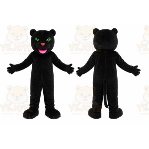Black Leopard Mascot Costume