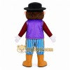 Purple Pirate Boy Mascot Costume