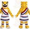 Leopard Sports Mascot Costume