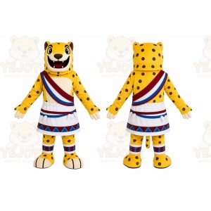 Leopard Sports Mascot Costume