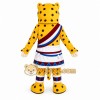 Leopard Sports Mascot Costume Leopard Sports Mascot Costume