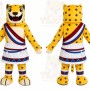 Leopard Sports Mascot Costume