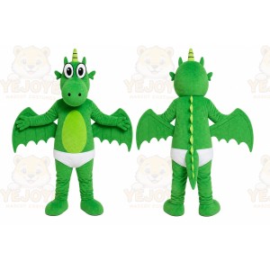 Green Dragon Mascot Costume
