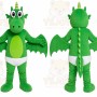 Green Dragon Mascot Costume
