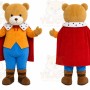 Bear Prince Mascot Costume