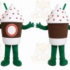 Coffee Cup Mascot Costume