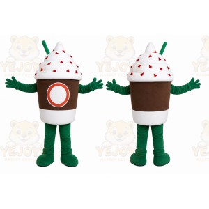 Coffee Cup Mascot Costume