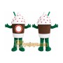 Coffee Cup Mascot Costume
