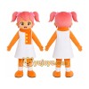 Pink Hair Girl Mascot Costume
