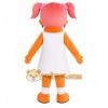 Pink Hair Girl Mascot Costume