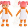 Pink Hair Girl Mascot Costume