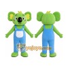 Green Koala Mascot Costume Green Koala Mascot Costume
