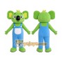 Green Koala Mascot Costume
