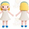 Blonde Doll Mascot Costume