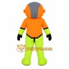 Orange Robot Mascot Costume Orange Robot Mascot Costume