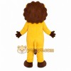 Yellow Lion Mascot Costume Yellow Lion Mascot Costume