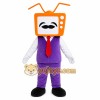 TV Head Character Mascot Costume TV Head Character Mascot Costume