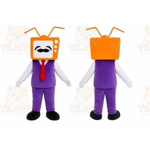 TV Head Character Mascot Costume