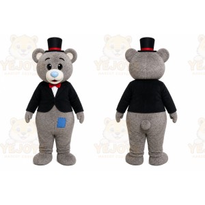 Top Hat Bear Mascot Costume