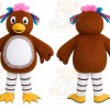 Brown Owl Mascot Costume