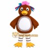Brown Owl Mascot Costume