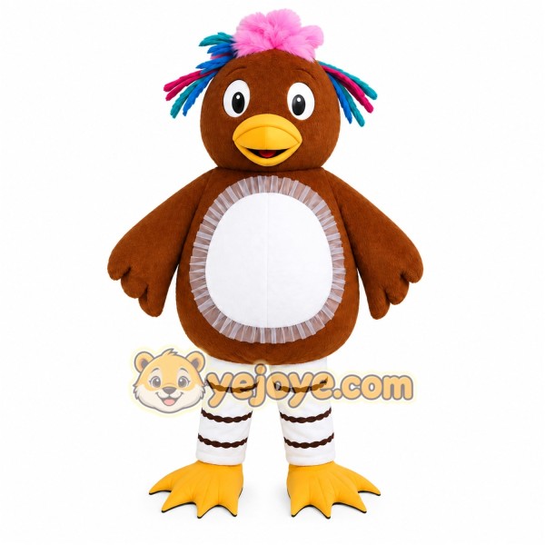 Brown Owl Mascot Costume