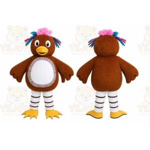 Brown Owl Mascot Costume
