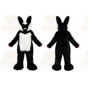 Black Rabbit Mascot Costume