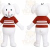 Striped Puppy Mascot Costume