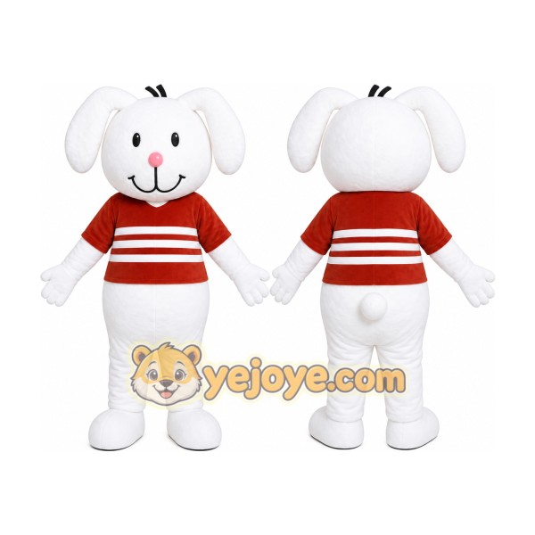 Striped Puppy Mascot Costume