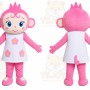 Pink Doll Mascot Costume