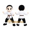 Martial Arts Boy Mascot Costume Martial Arts Boy Mascot Costume