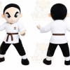 Martial Arts Boy Mascot Costume