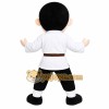 Martial Arts Boy Mascot Costume Martial Arts Boy Mascot Costume