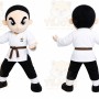 Martial Arts Boy Mascot Costume