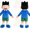 Blue Shirt Boy Mascot Costume