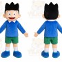 Blue Shirt Boy Mascot Costume