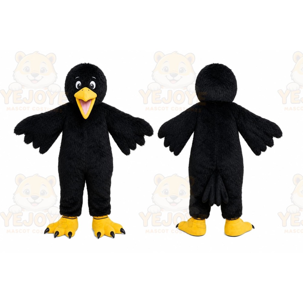 Black Bird Mascot Costume