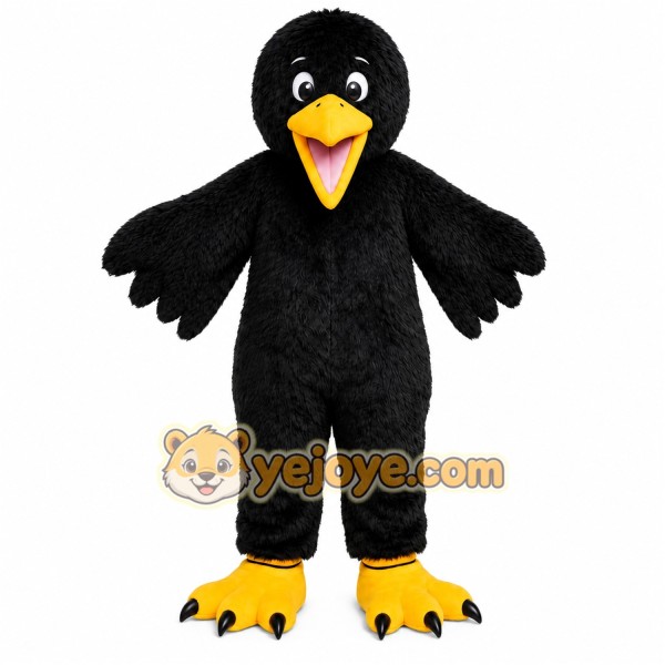Black Bird Mascot Costume