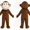 Brown Monkey Mascot Costume