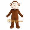 Brown Monkey Mascot Costume Brown Monkey Mascot Costume