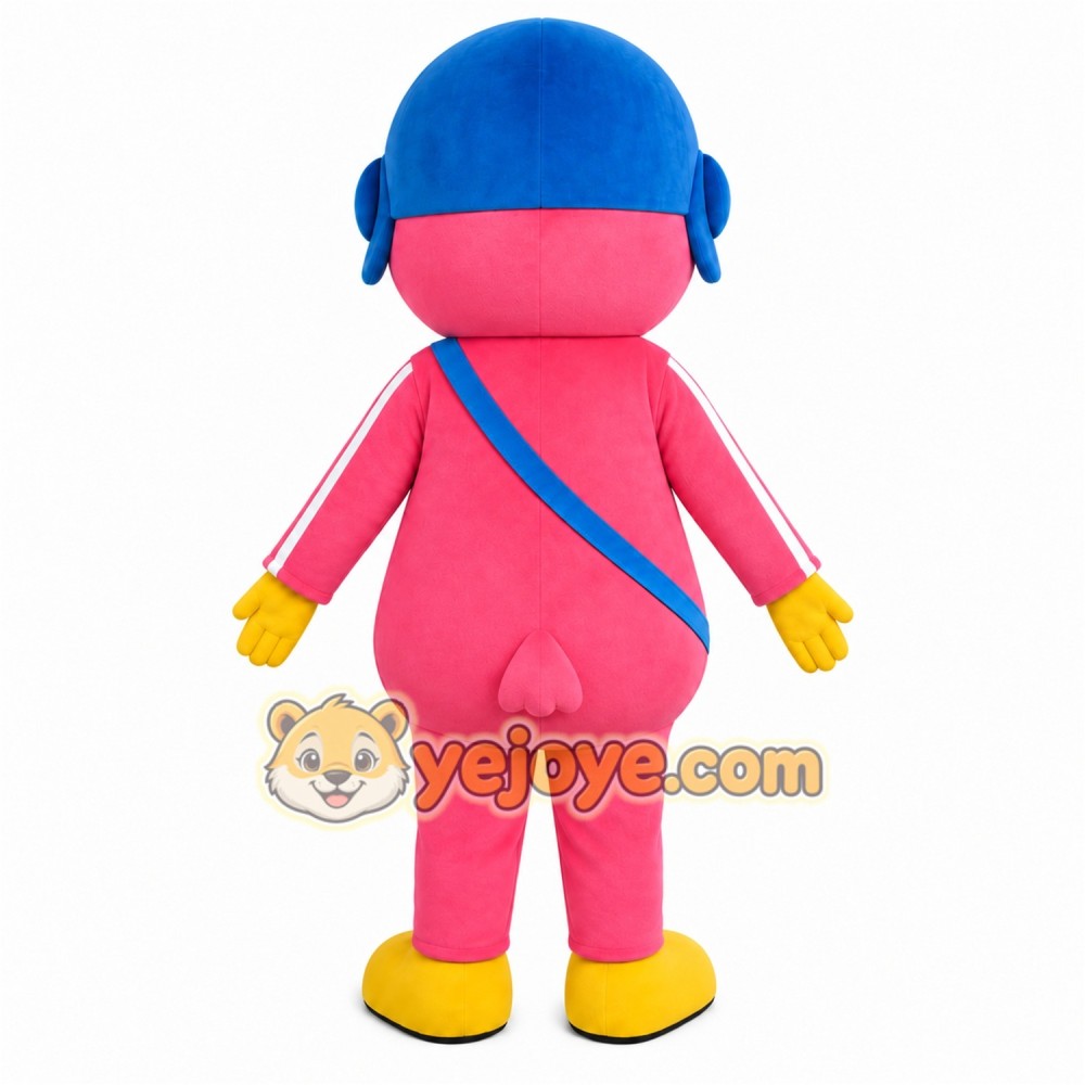 Pink Girl Sunglasses Mascot Costume